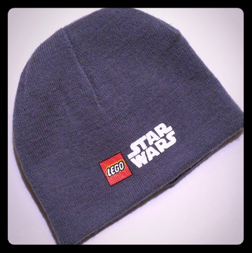 Lego Star Wars Beanie Hat Gray Cap